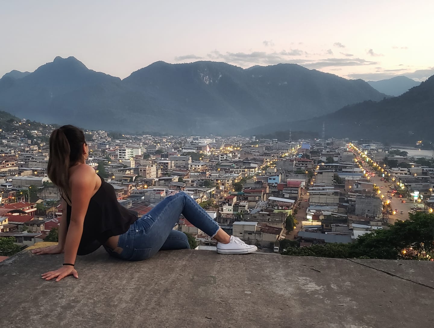 vista de la bella durmiente